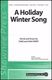 Dave Perry Jean Perry: A Holiday Winter Song: 3-Part Choir: Vocal Score