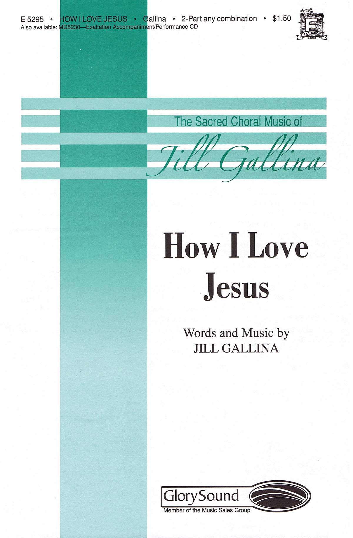 How I Love Jesus: 2-Part Choir: Vocal Score