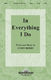 Cindy Berry: In Everything I Do: SATB: Vocal Score