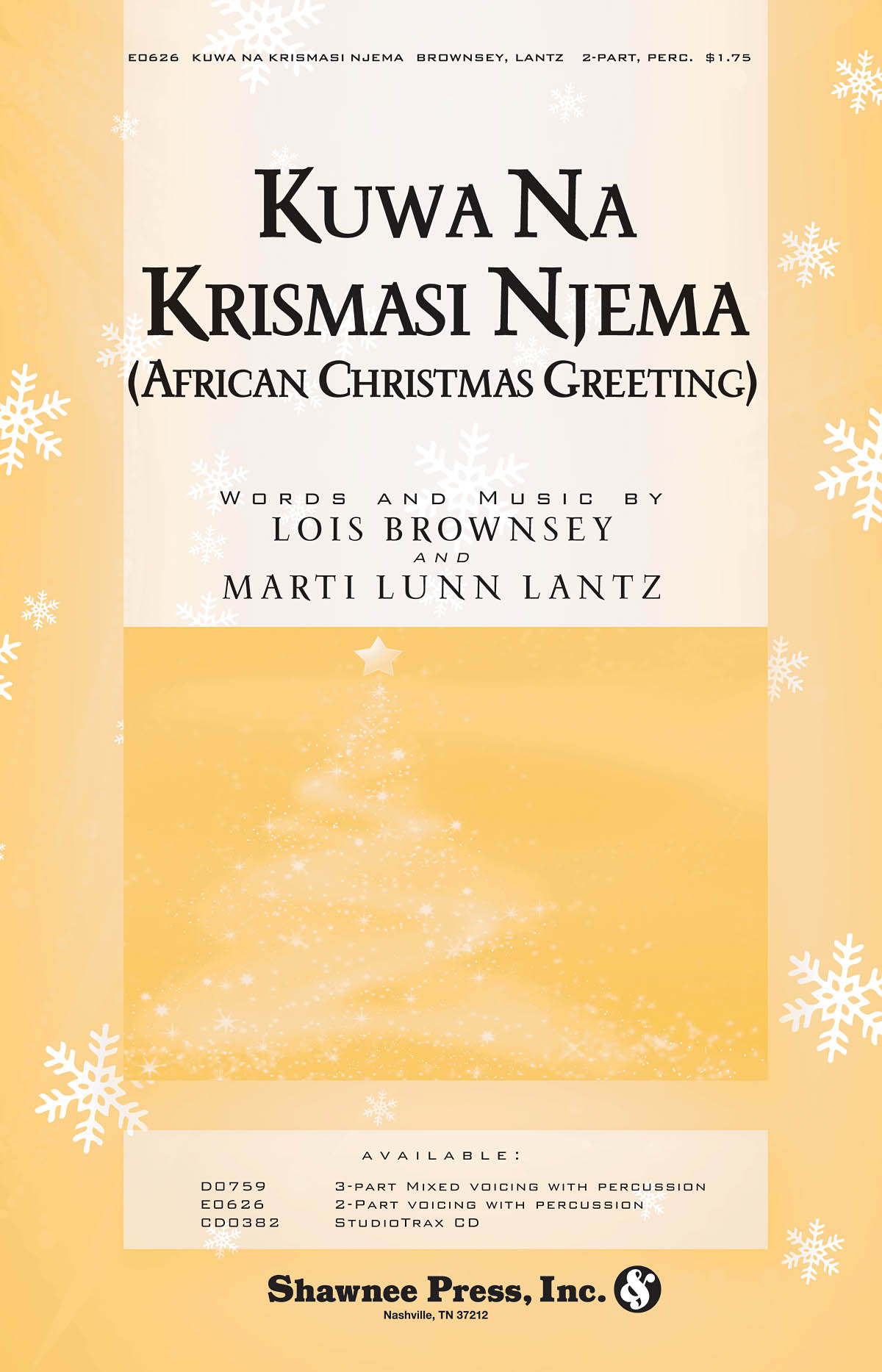 Lois Brownsey Marti Lunn Lantz: Kuwa Na Krismasi Njema: 2-Part Choir: Vocal