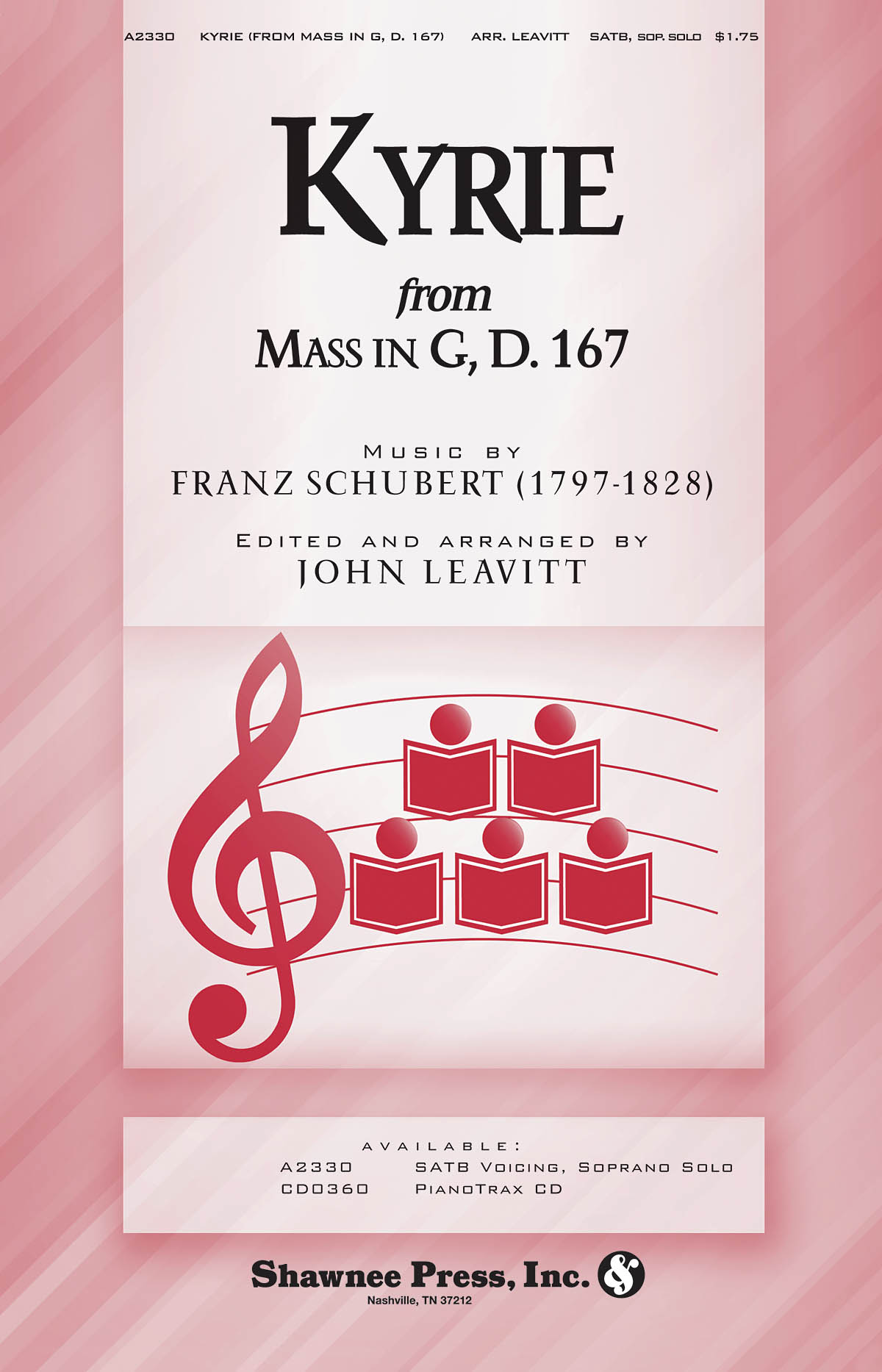 Franz Schubert: Kyrie (from Schubert's Mass in G): SATB: Vocal Score