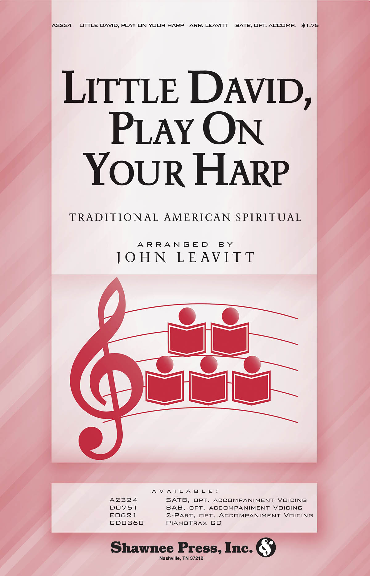 Little David  Play Your Harp: SATB: Vocal Score