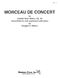Morceau De Concert Baritone Horn/Piano: Baritone or Bass: Vocal Score