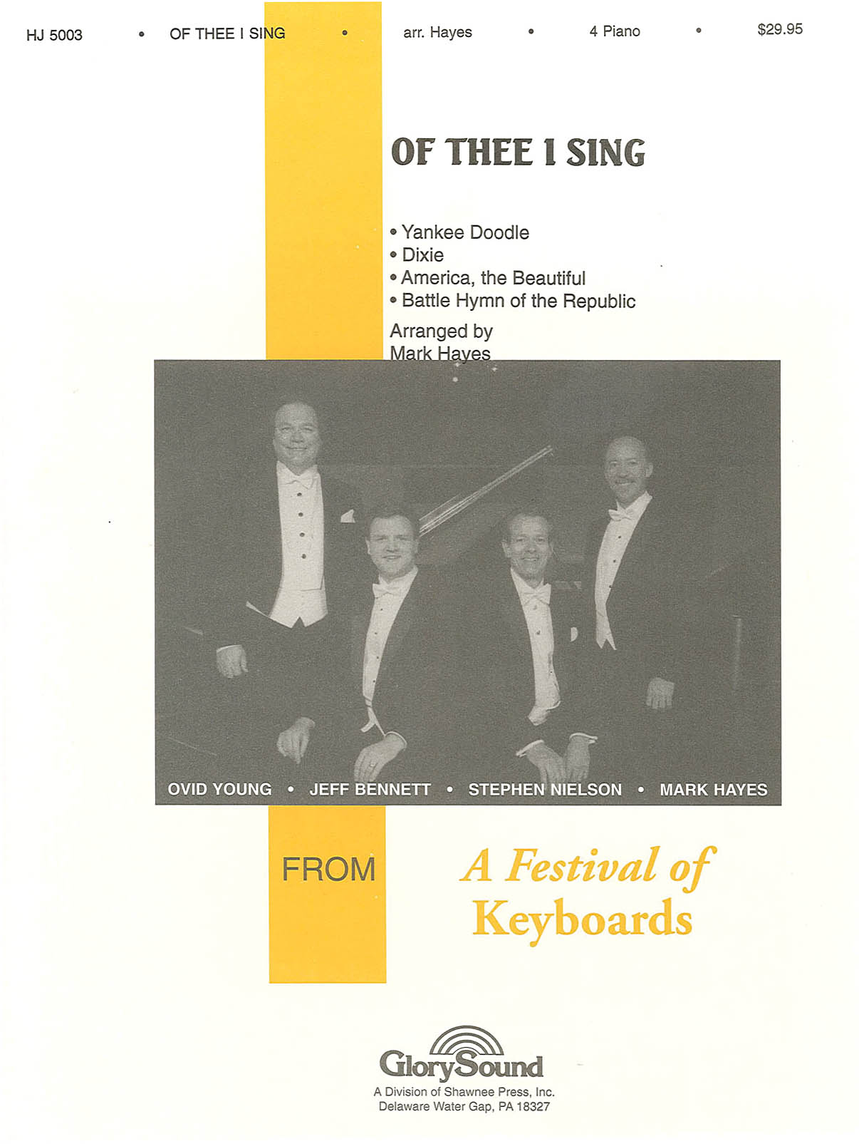 Of Thee I Sing 4 Piano (4-Book Set): Piano: Instrumental Work