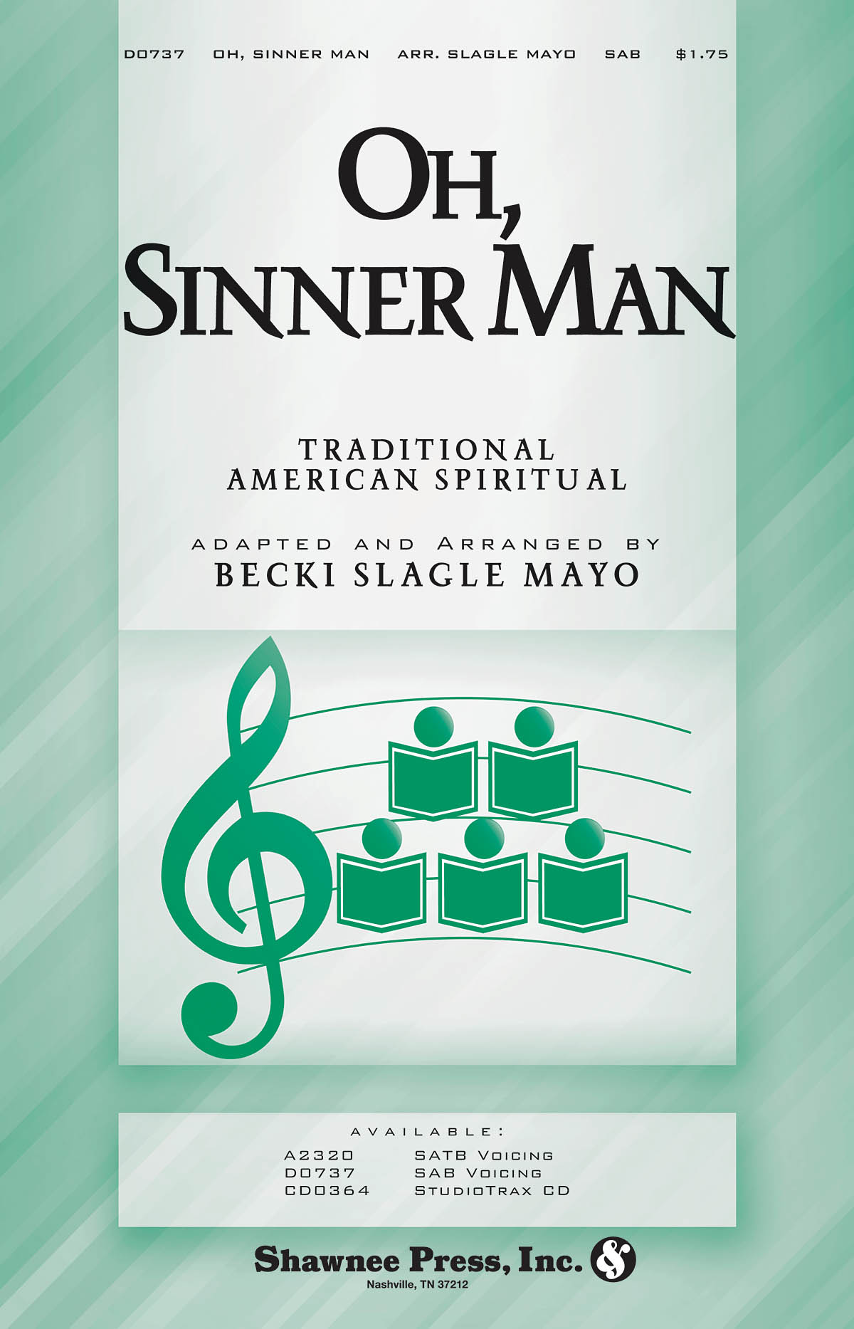 Oh Sinner Man: SAB: Vocal Score