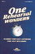 One Rehearsal Wonders  Volume 1: SATB: Mixed Songbook