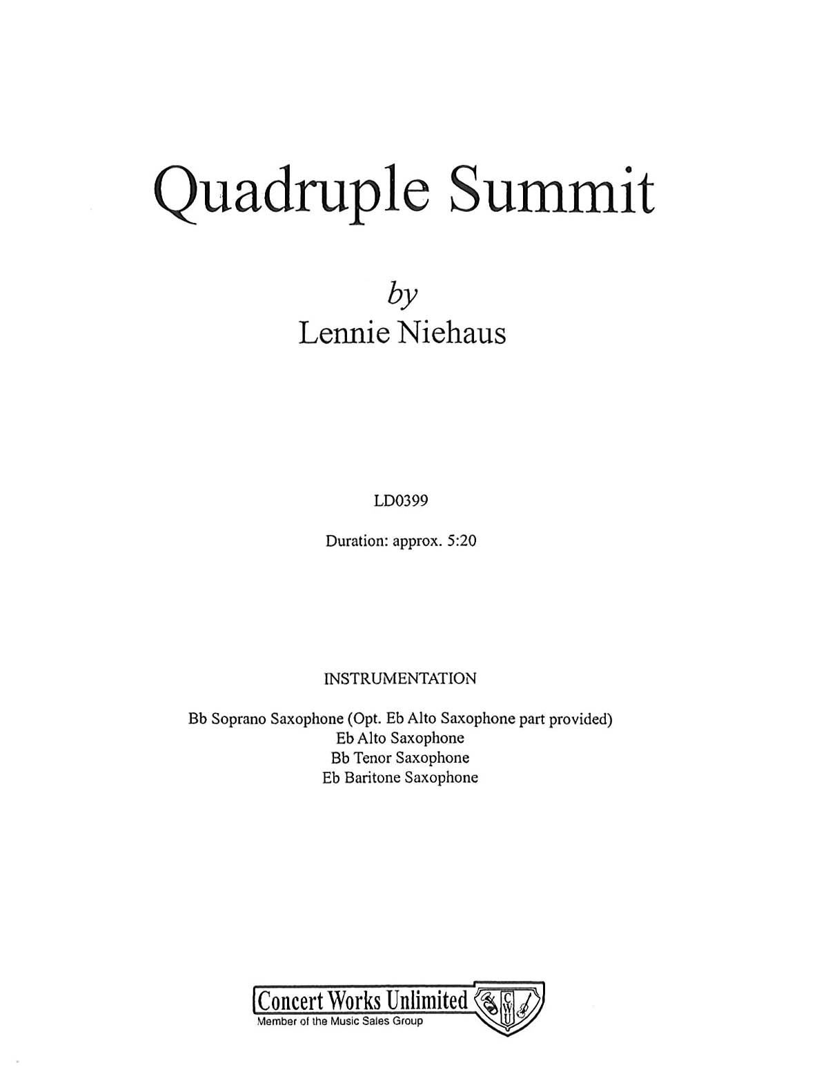 Quadruple Summit: Part