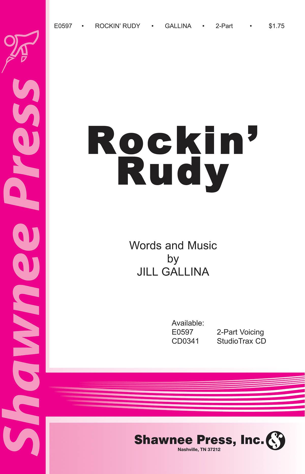 Jill Gallina: Rockin' Rudy: 2-Part Choir: Vocal Score