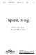 Joseph M. Martin Mary Martin: Spirit  Sing: SATB: Vocal Score