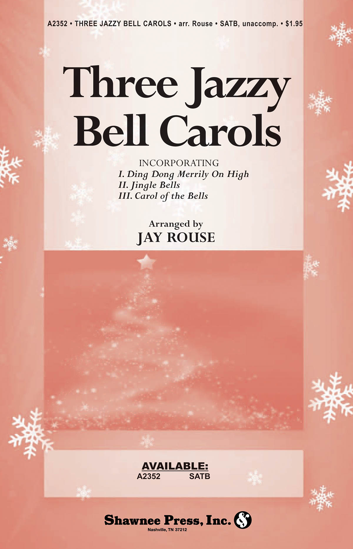 Three Jazzy Bell Carols: SATB: Vocal Score
