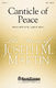 Joseph M. Martin: Canticle of Peace: SATB: Vocal Score