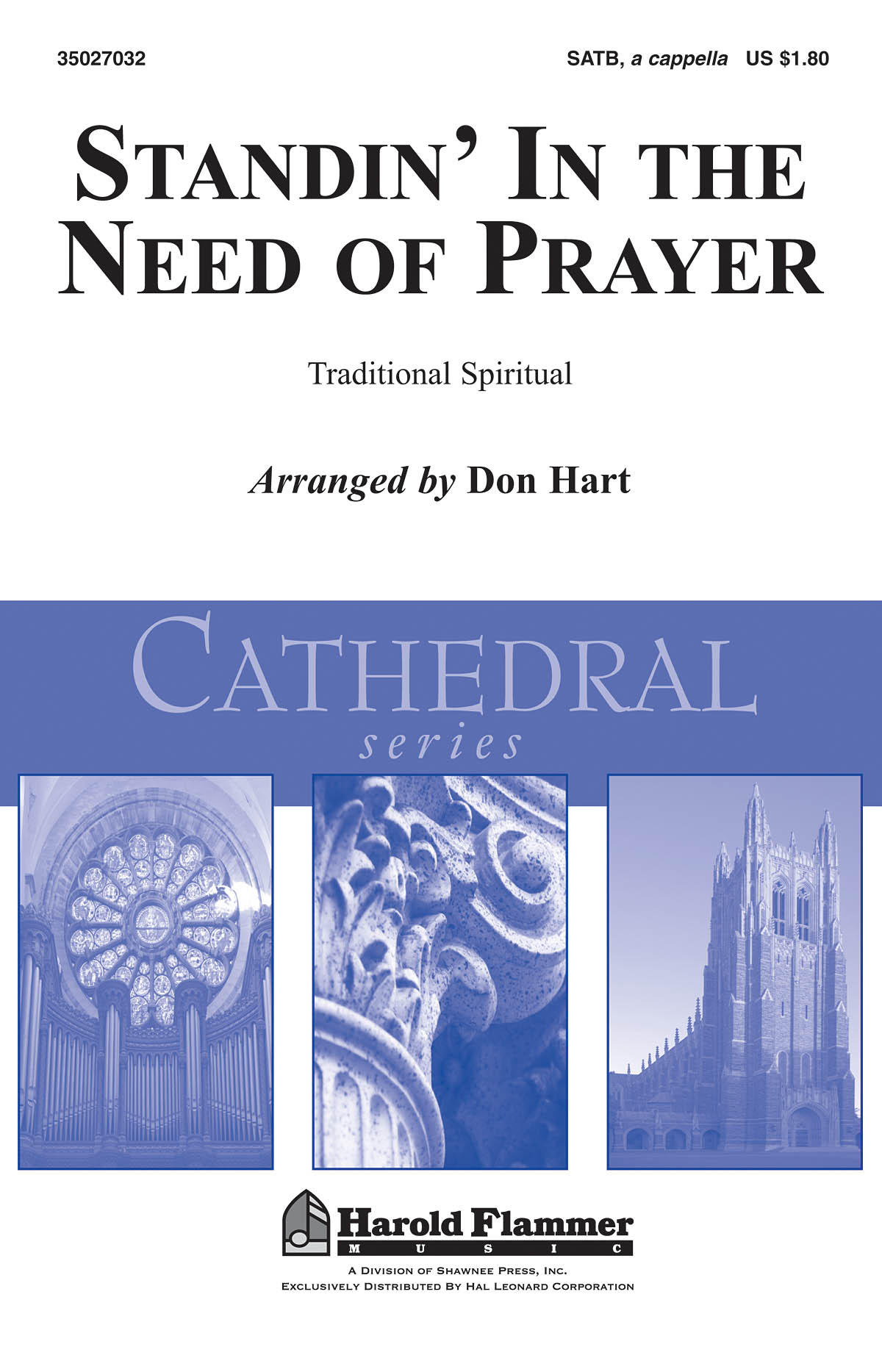 Standin' in the Need of Prayer: SATB: Vocal Score