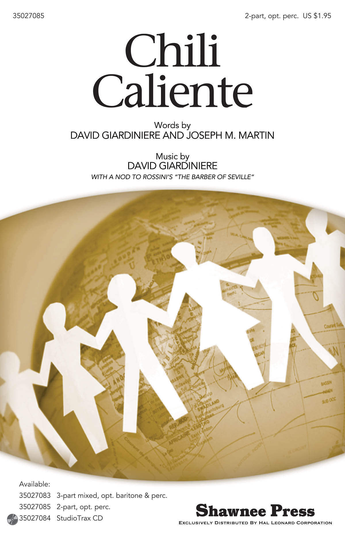 David Giardiniere Joseph M. Martin: Chili Caliente: 2-Part Choir: Vocal Score
