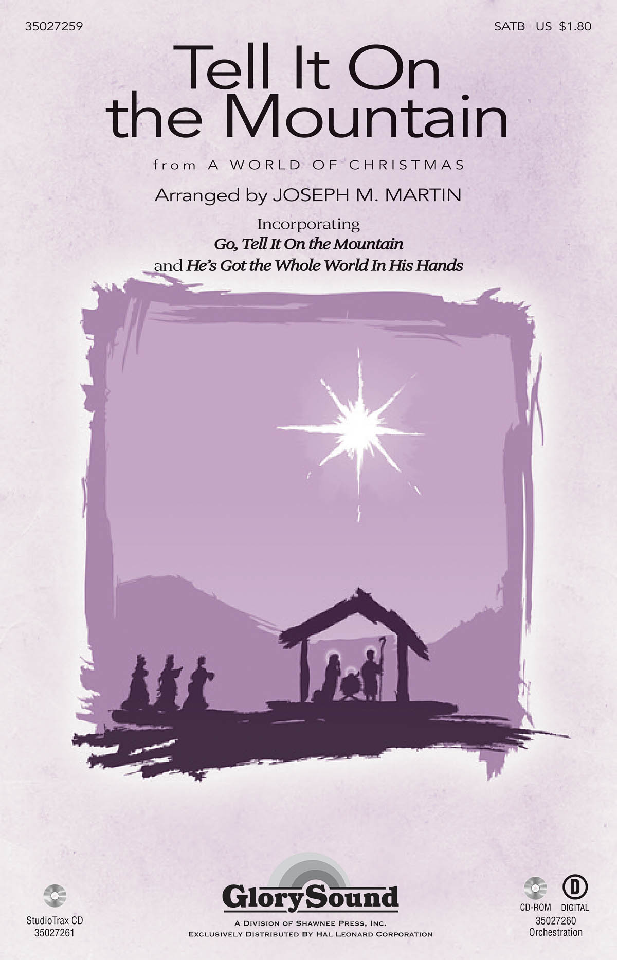 Tell It on the Mountain: SATB: Vocal Score