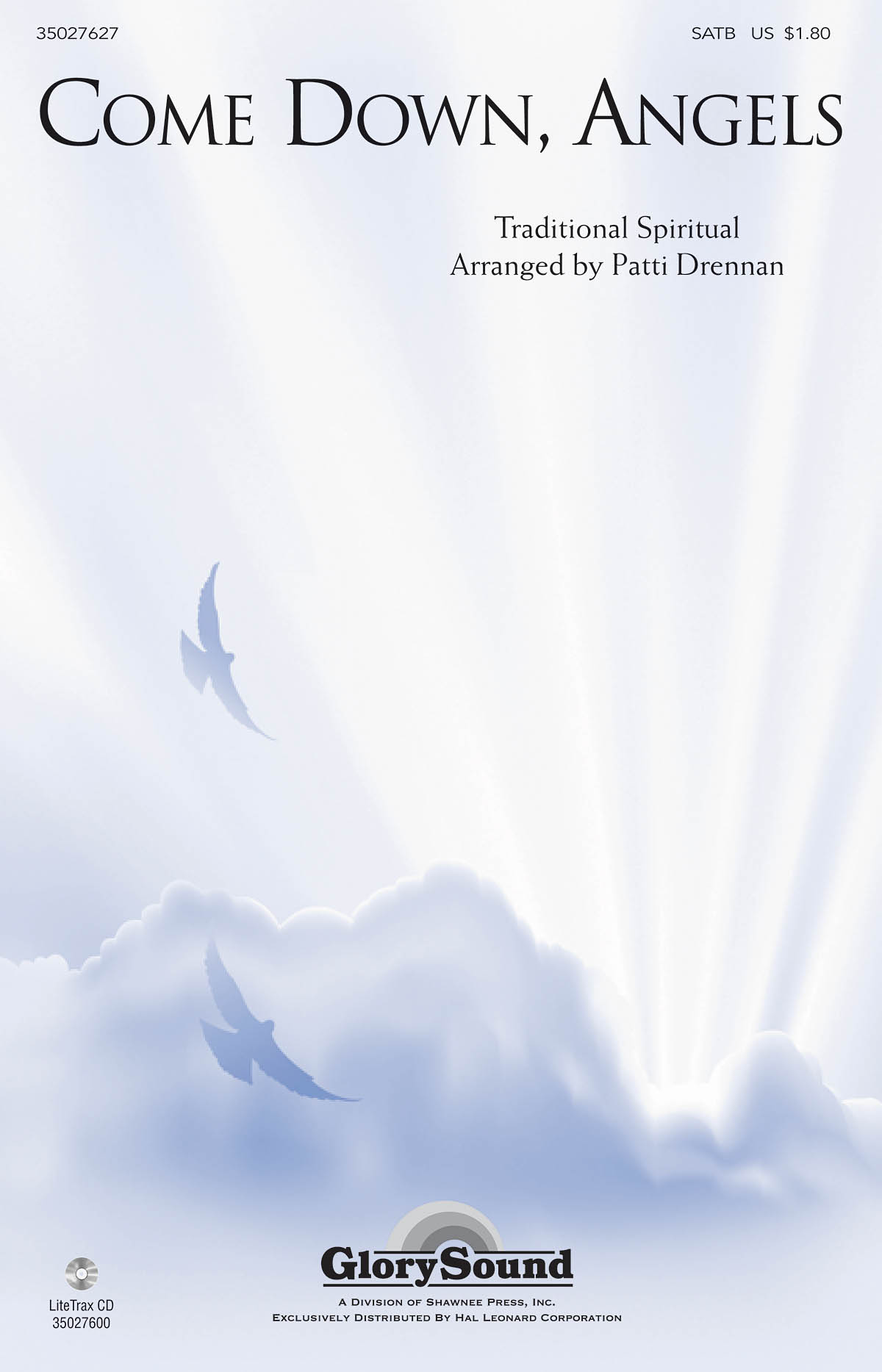 Traditional: Come Down  Angels: SATB: Vocal Score
