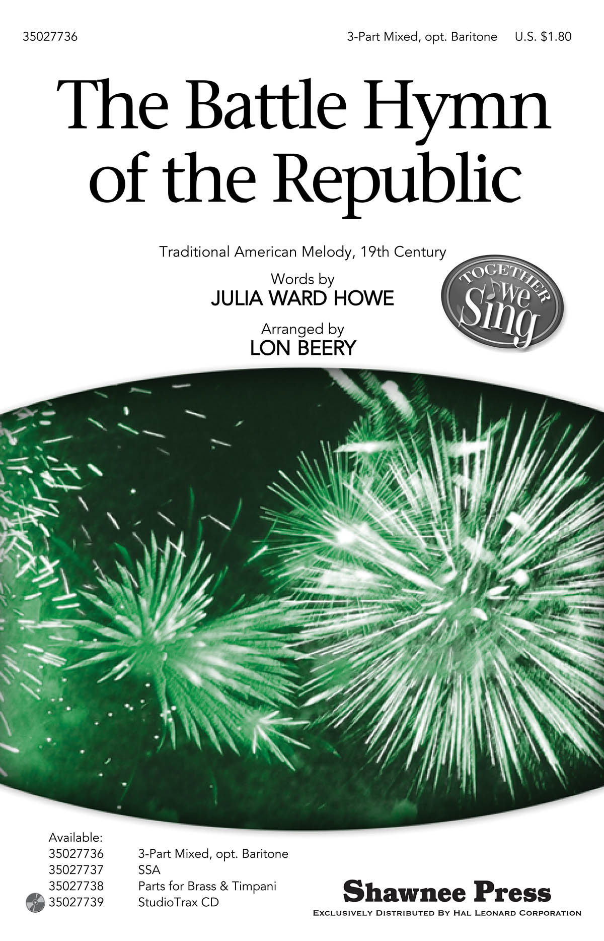 Julia Ward Howe: The Battle Hymn of the Republic: 3-Part Choir: Vocal Score