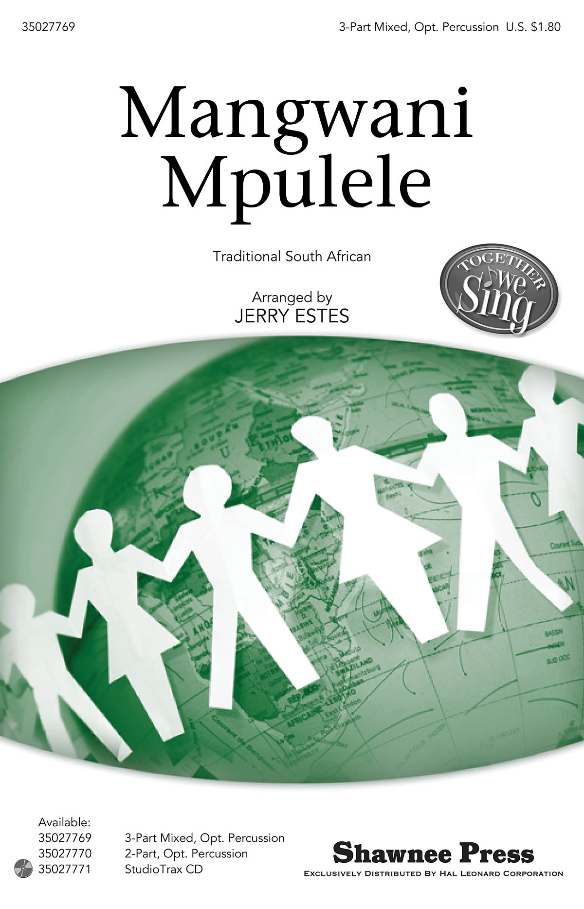 Mangwani Mpulele: 3-Part Choir: Vocal Score