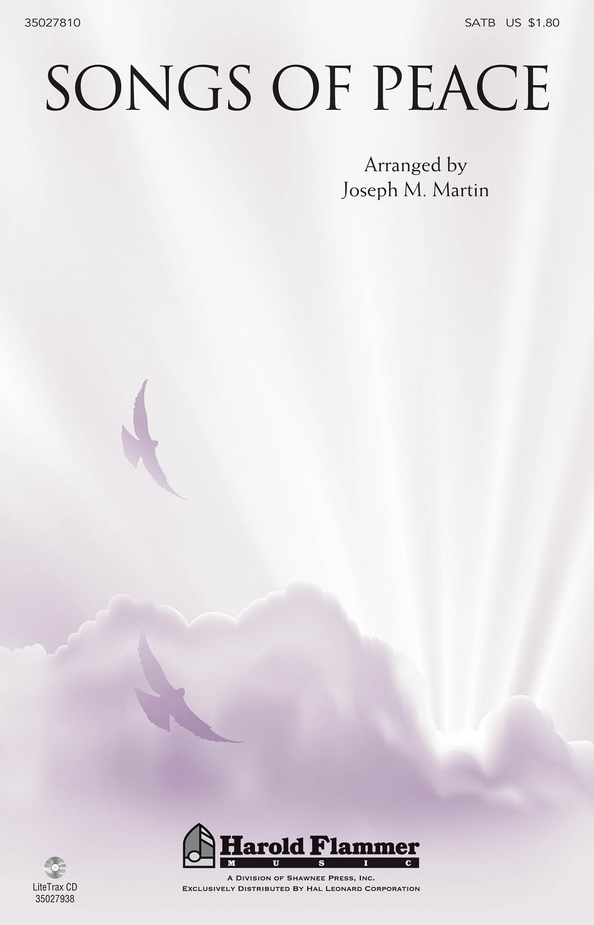Songs of Peace: SATB: Vocal Score