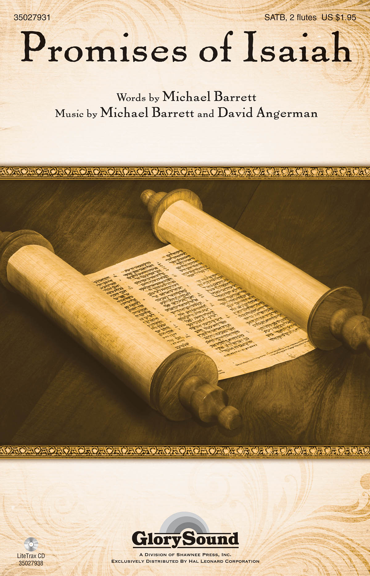 David Angerman Michael Barrett: Promises of Isaiah: SATB: Vocal Score