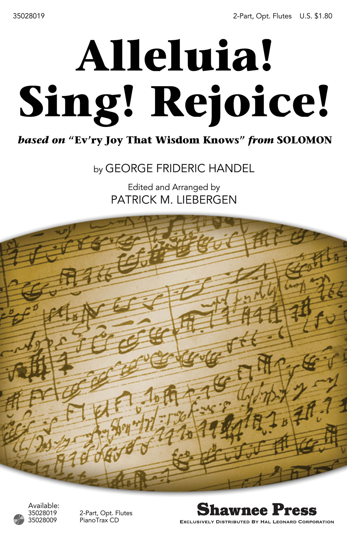 Georg Friedrich Händel: Alleluia! Sing! Rejoice!: 2-Part Choir: Vocal Score