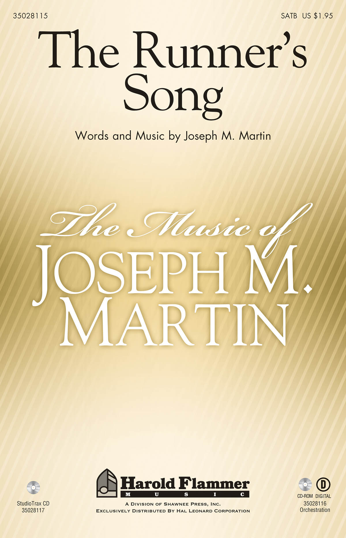 Joseph M. Martin: The Runner's Song: SATB: Vocal Score