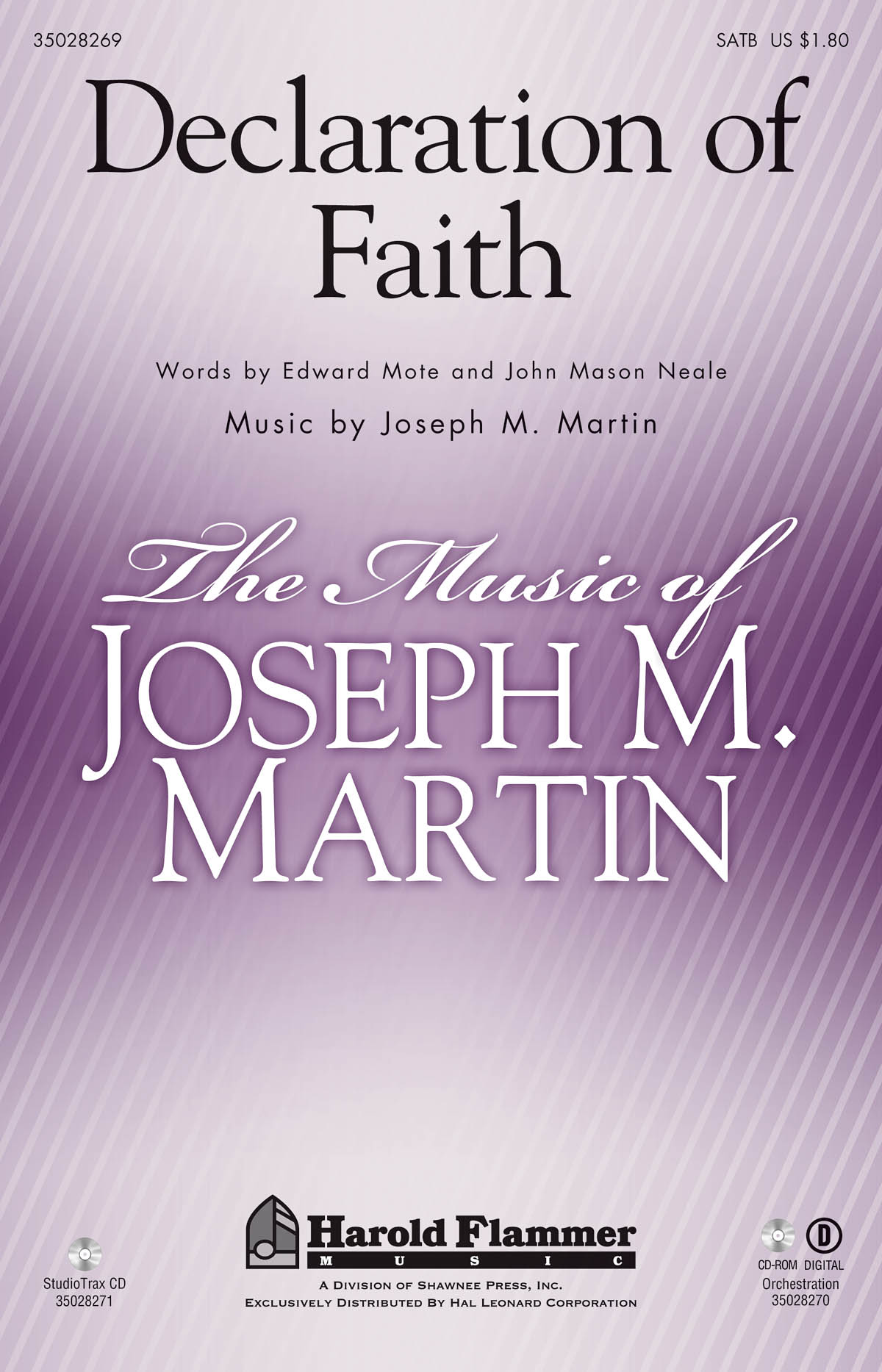 Joseph M. Martin: Declaration of Faith: SATB: Vocal Score