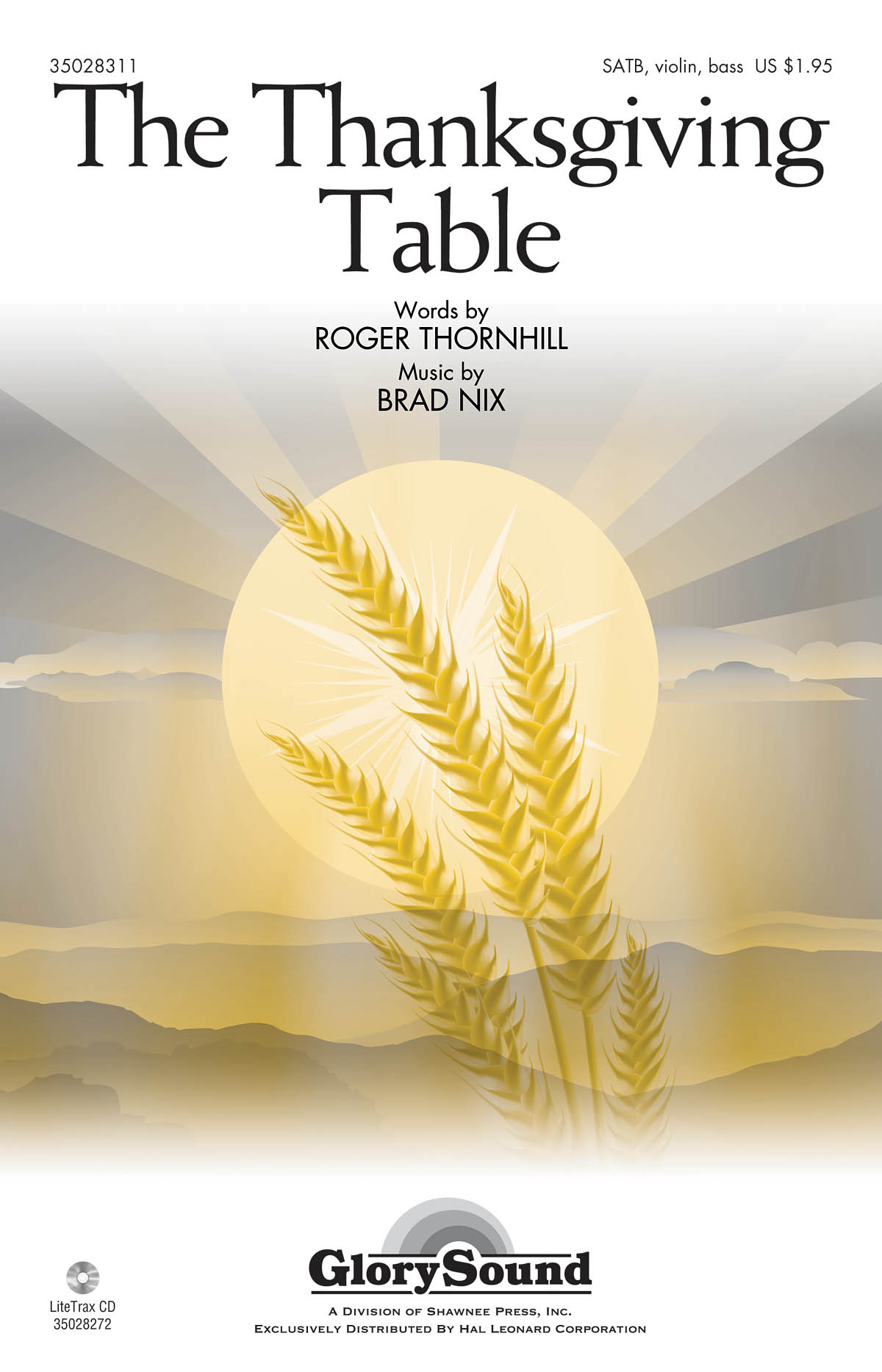Brad Nix: The Thanksgiving Table: SATB: Vocal Score