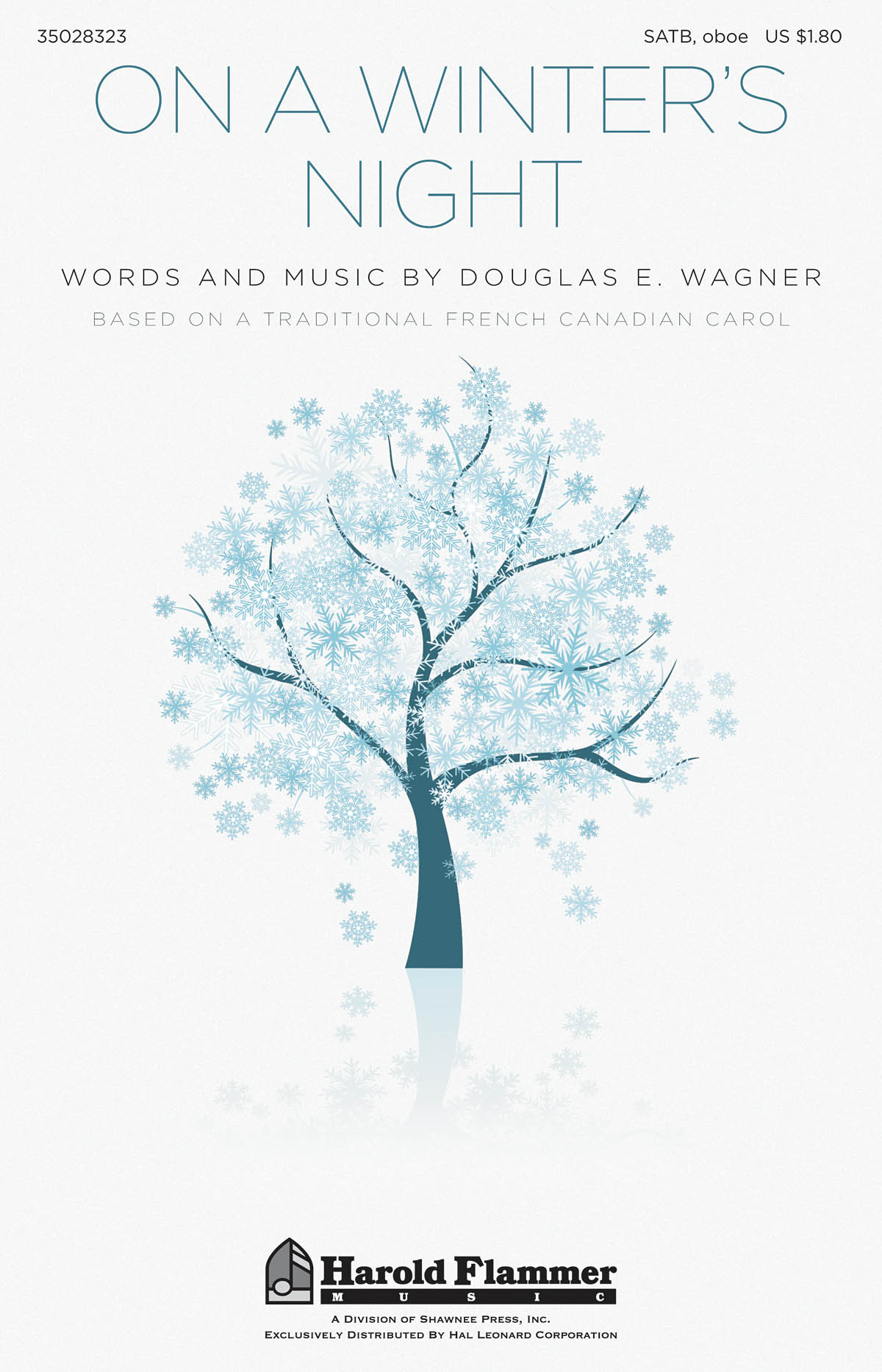 On a Winter's Night: SATB: Vocal Score