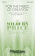 Milburn Price: For the Music of Creation: SATB: Vocal Score