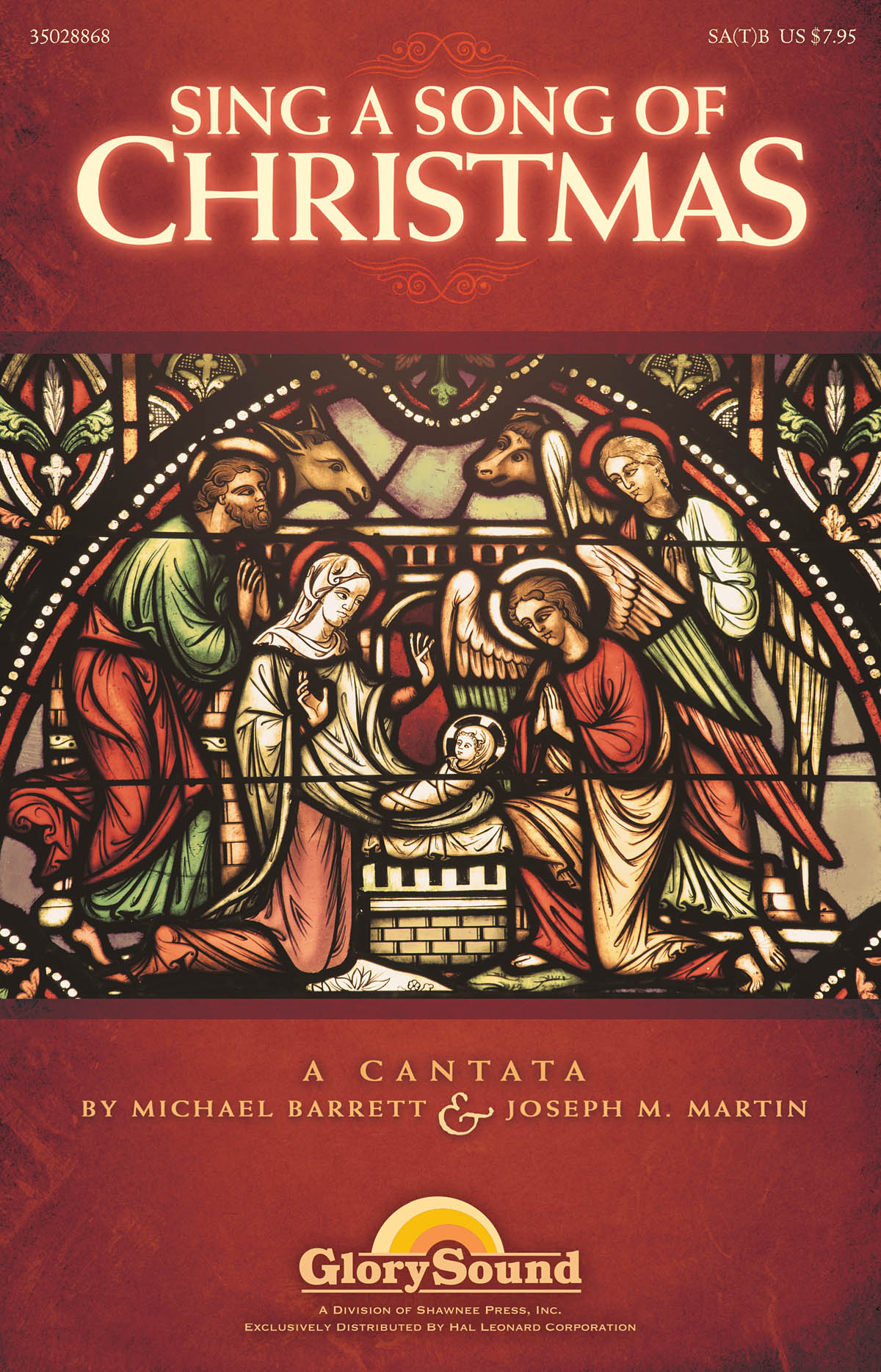 Joseph M. Martin Michael Barrett: Sing a Song of Christmas: SATB: Vocal Score