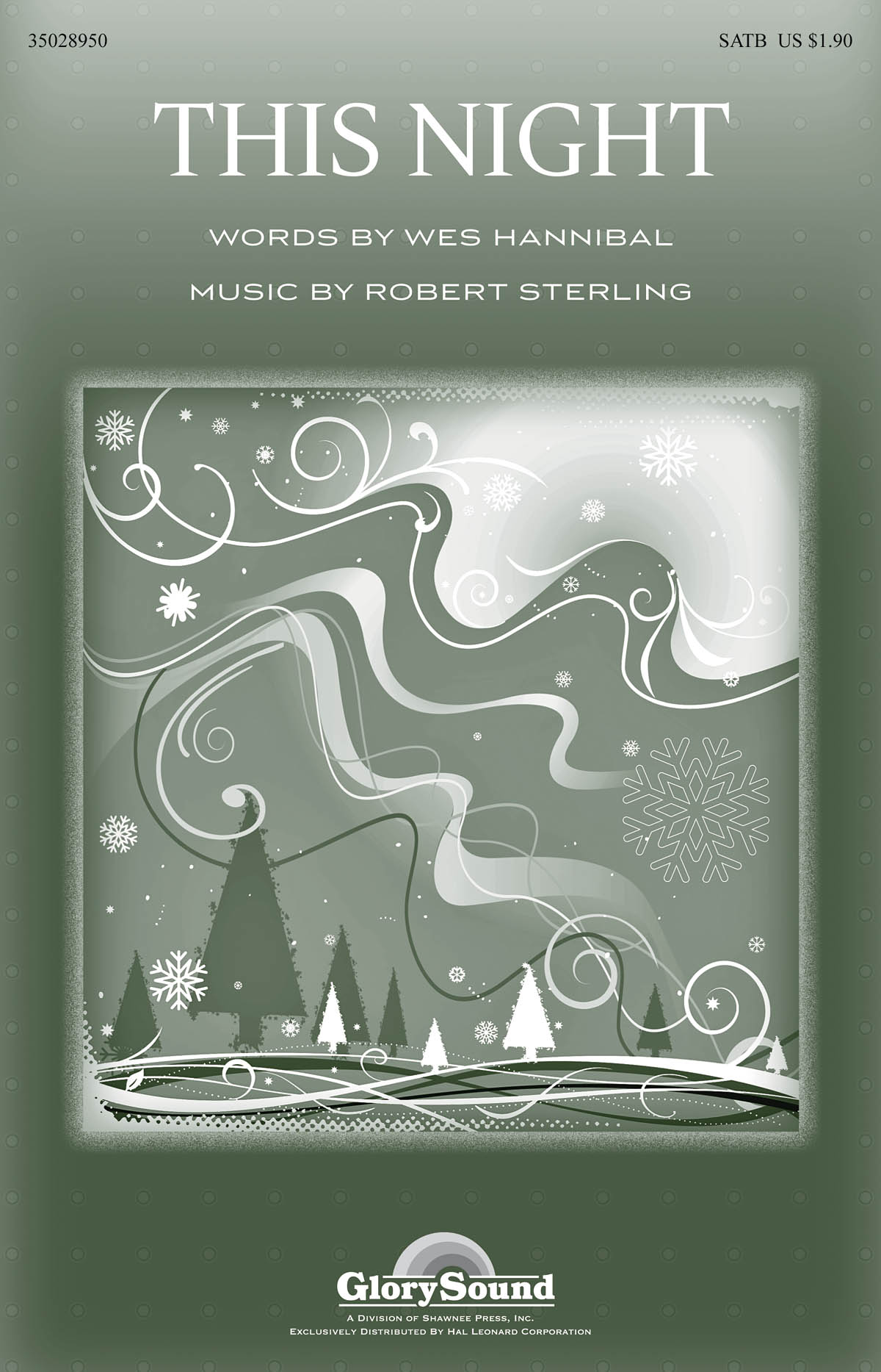 Robert Sterling: This Night: SATB: Vocal Score