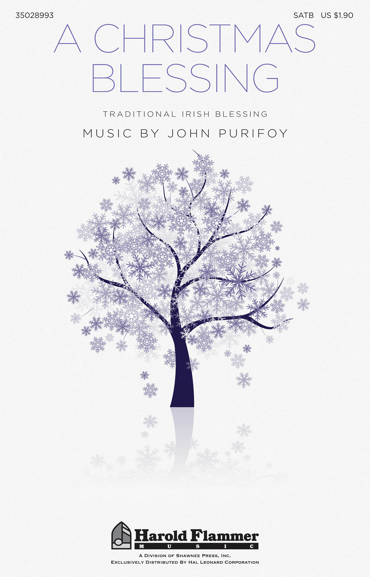 John Purifoy: A Christmas Blessing: SATB: Vocal Score