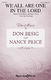 Don Besig Nancy Price: We All Are One in the Lord: SATB: Vocal Score