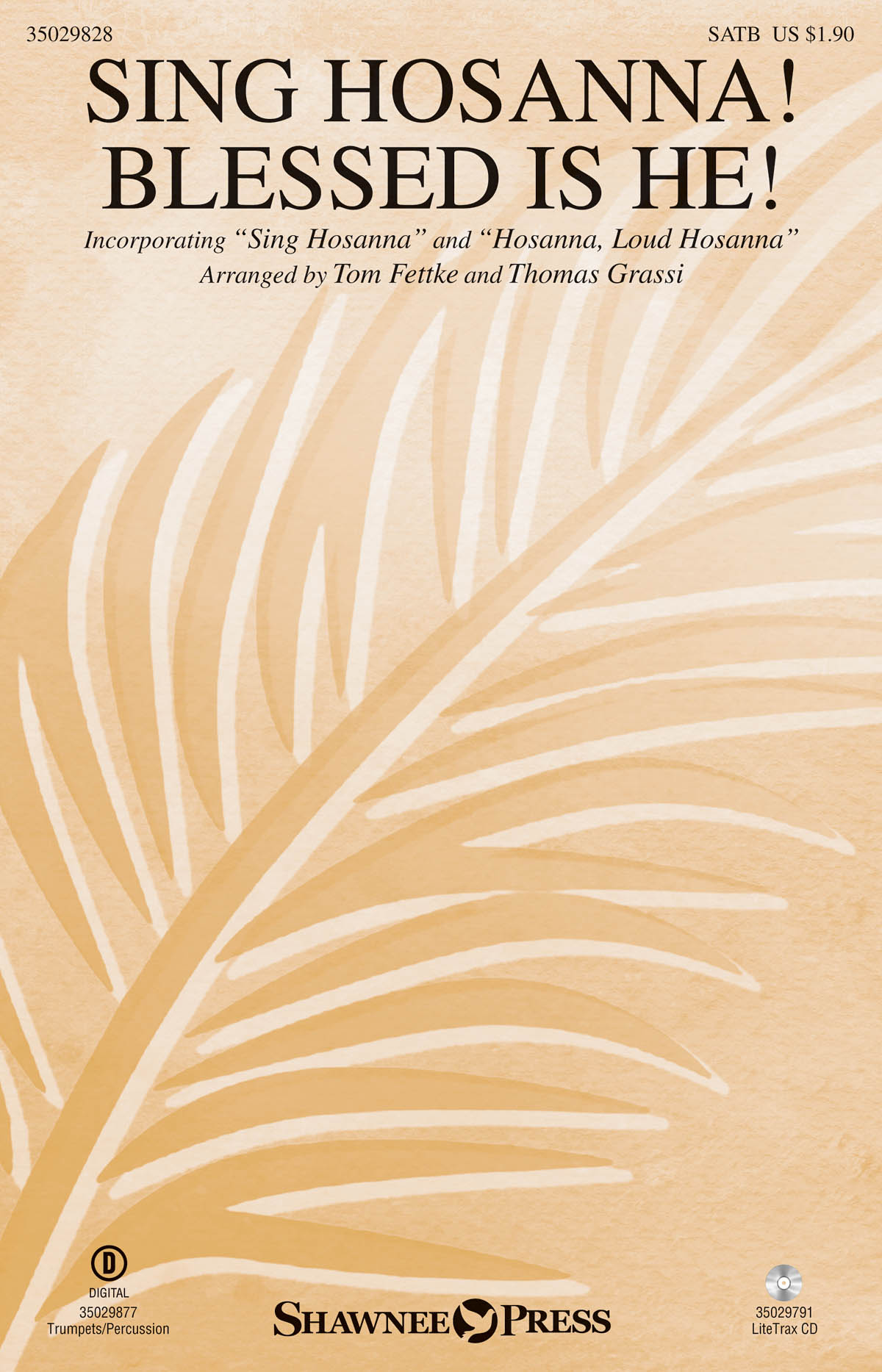 Sing Hosanna! Blessed Is He!: SATB: Vocal Score