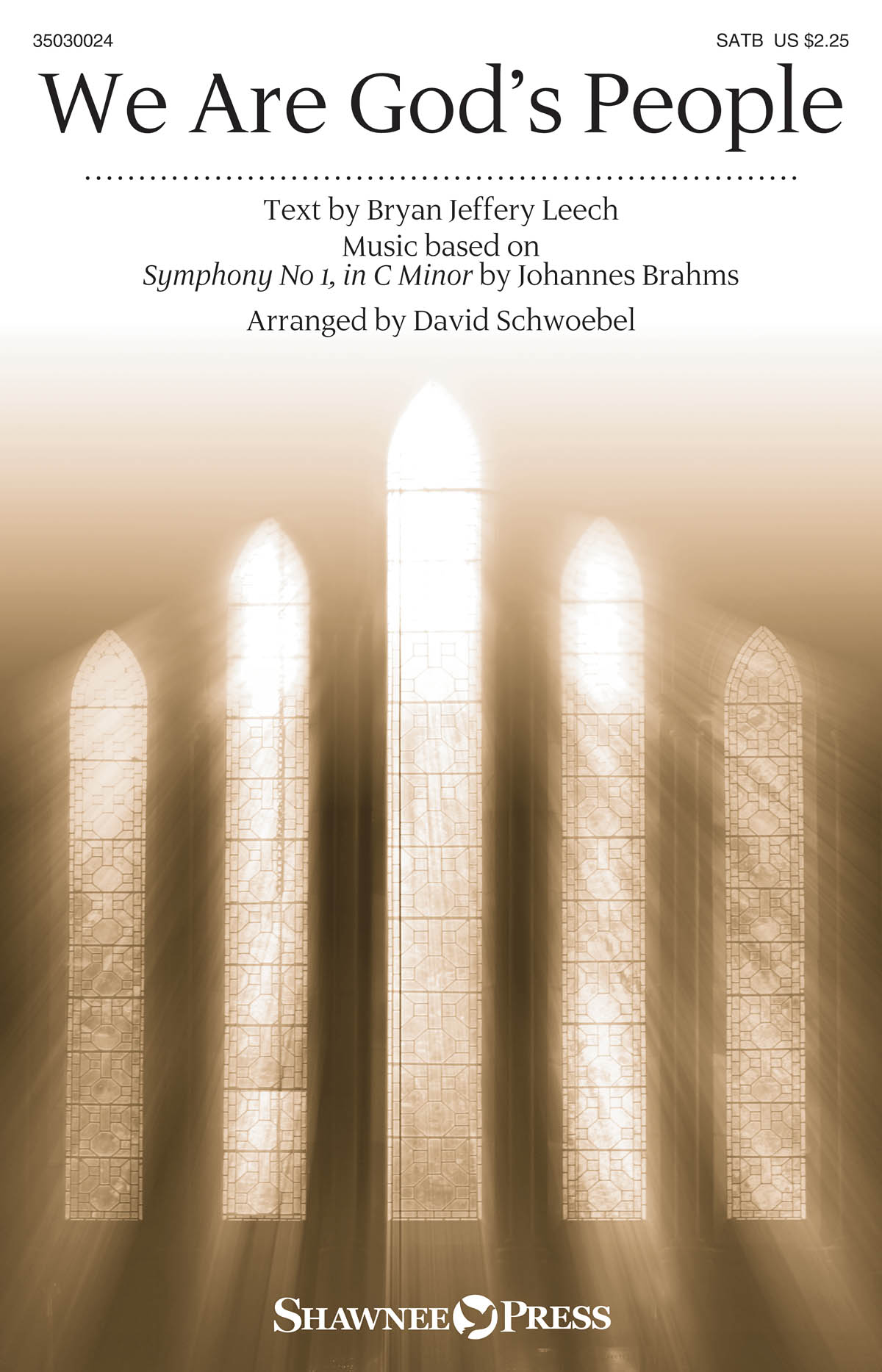 Johannes Brahms: We Are God's People: SATB: Vocal Score