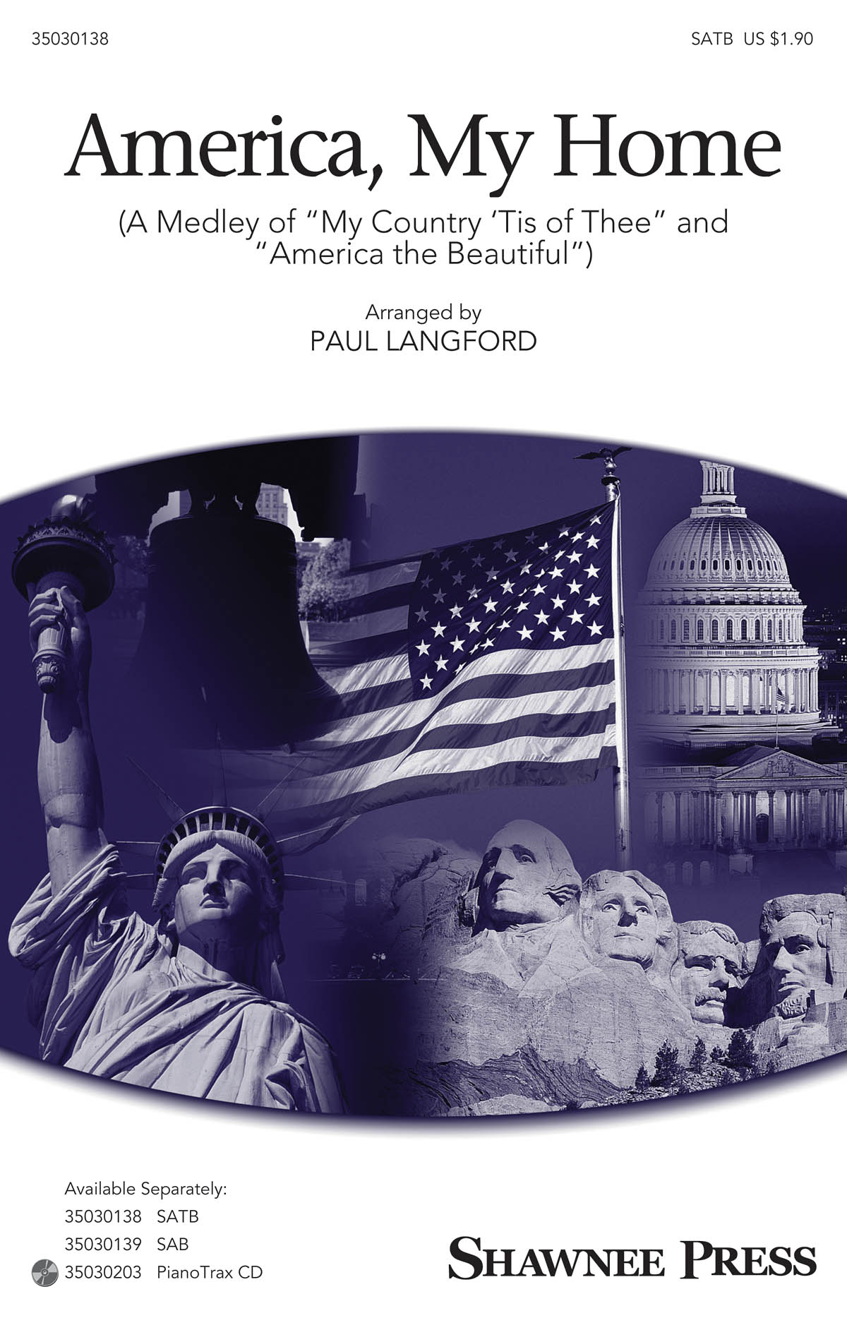 America  My Home: SATB: Vocal Score