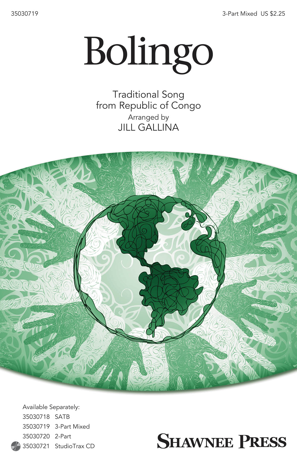 Bolingo: 3-Part Choir: Vocal Score