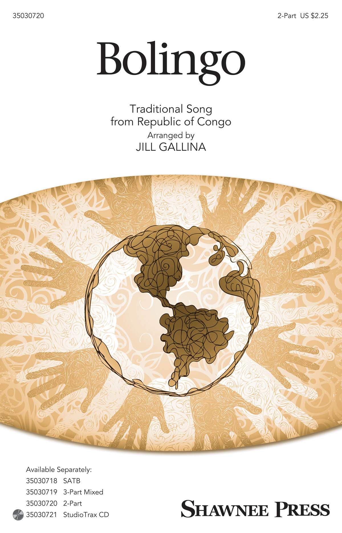 Bolingo: 2-Part Choir: Vocal Score