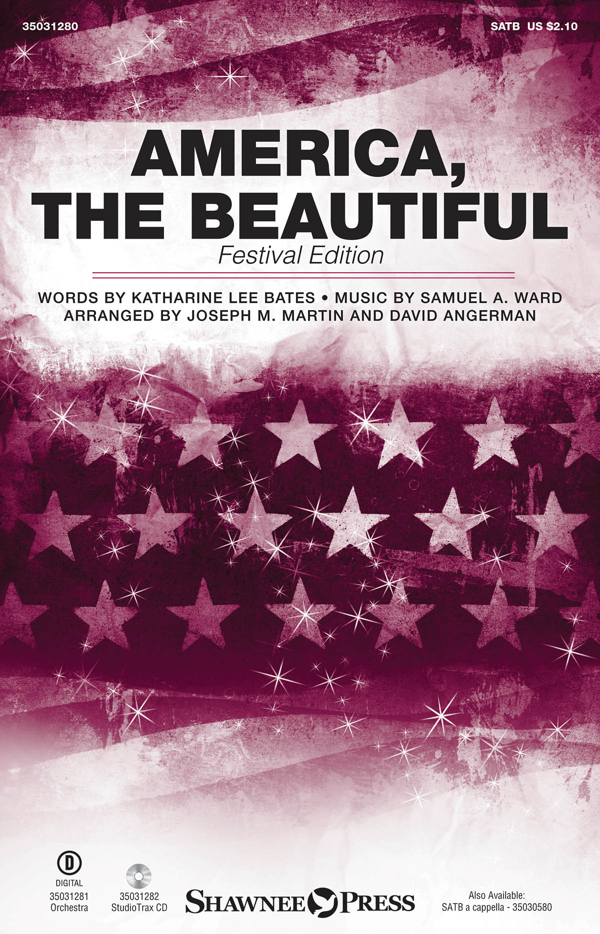 Samuel A. Ward: America  the Beautiful: SATB: Vocal Score