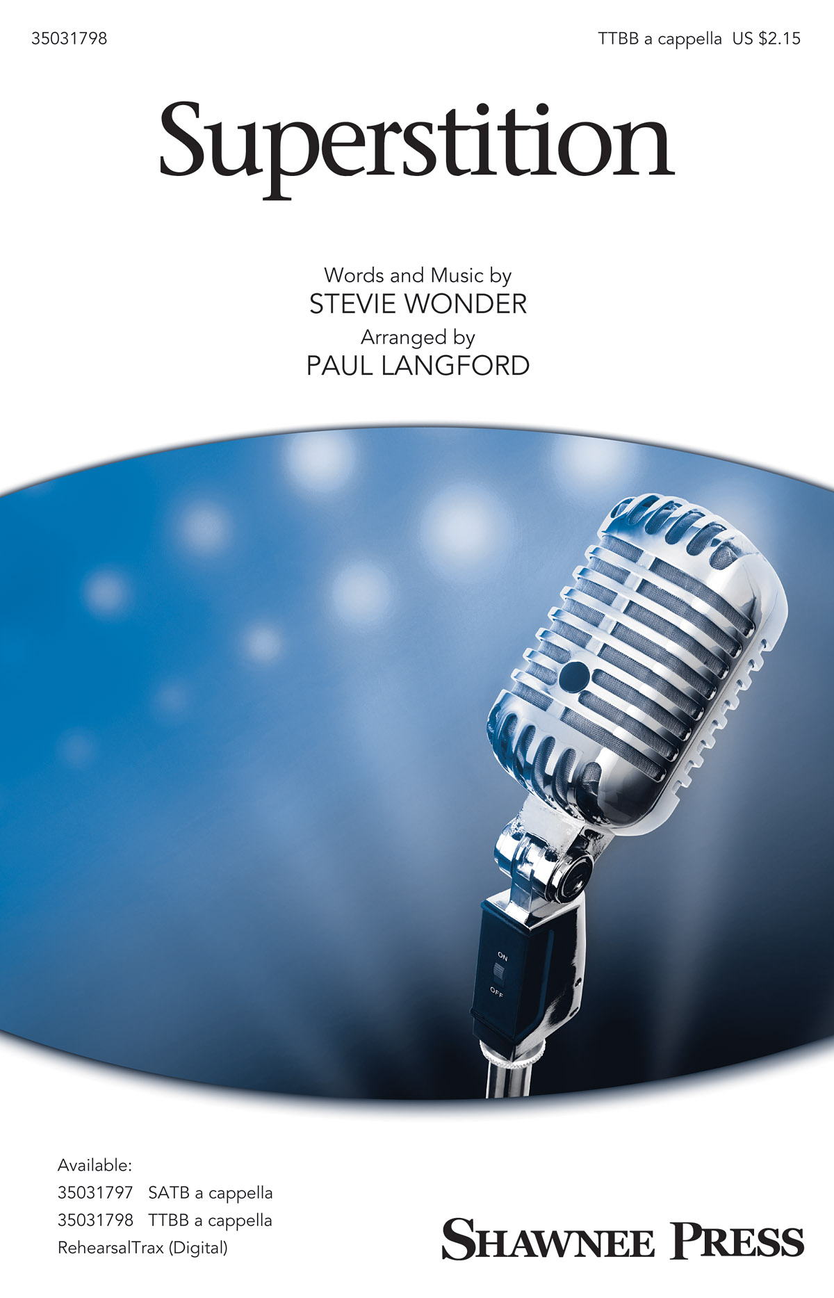 Paul Langford: Superstition: TTBB: Vocal Score