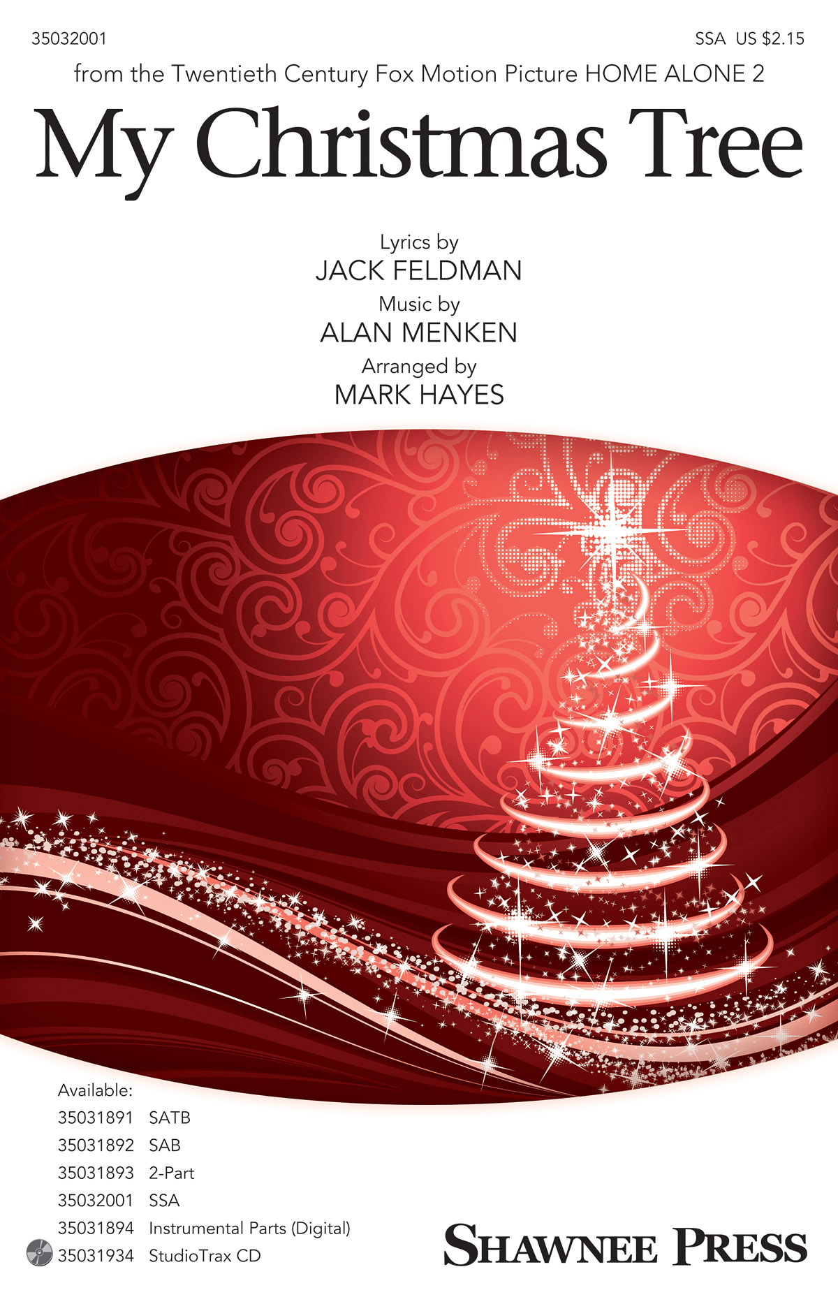 Mark Hayes: My Christmas Tree: SSA: Vocal Score
