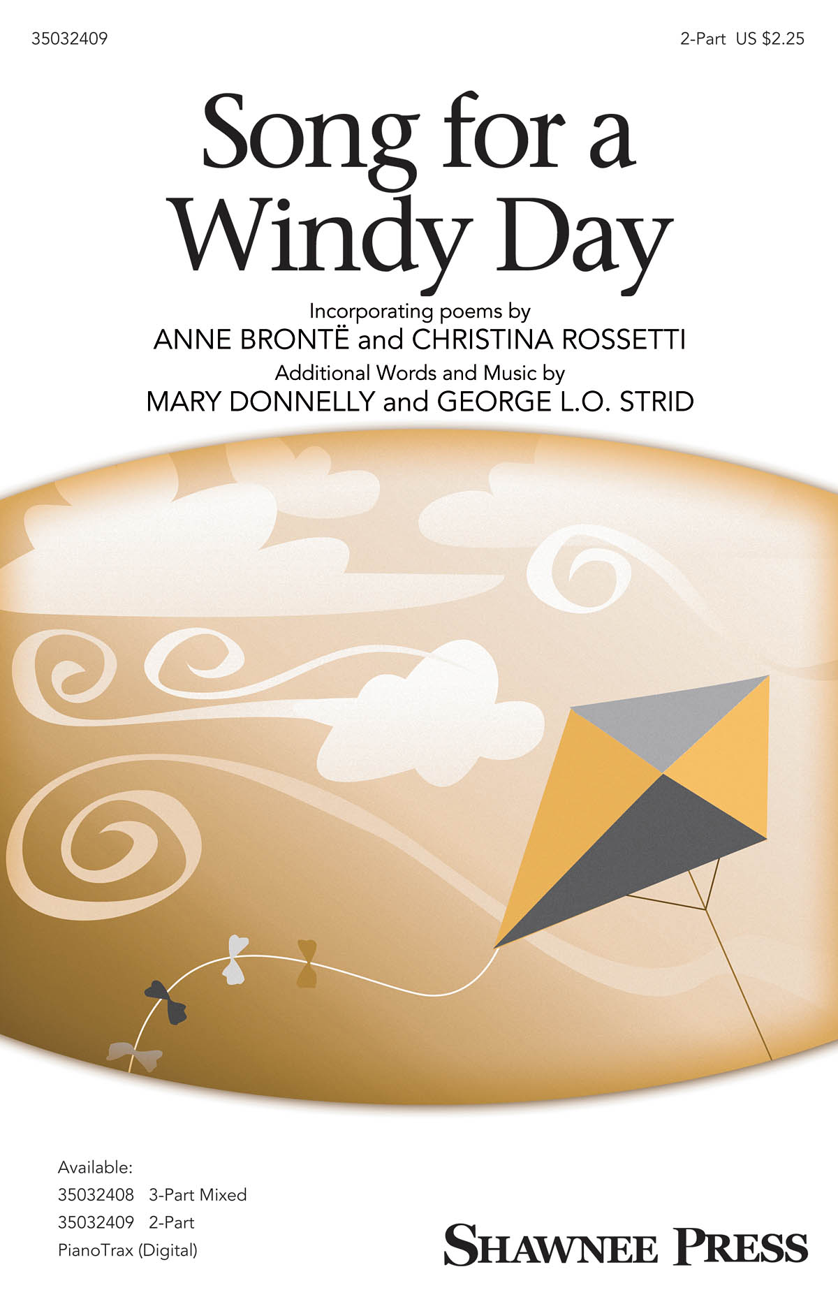 George L.O. Strid Mary Donnelly: Song for a Windy Day: 2-Part Choir: Vocal Score