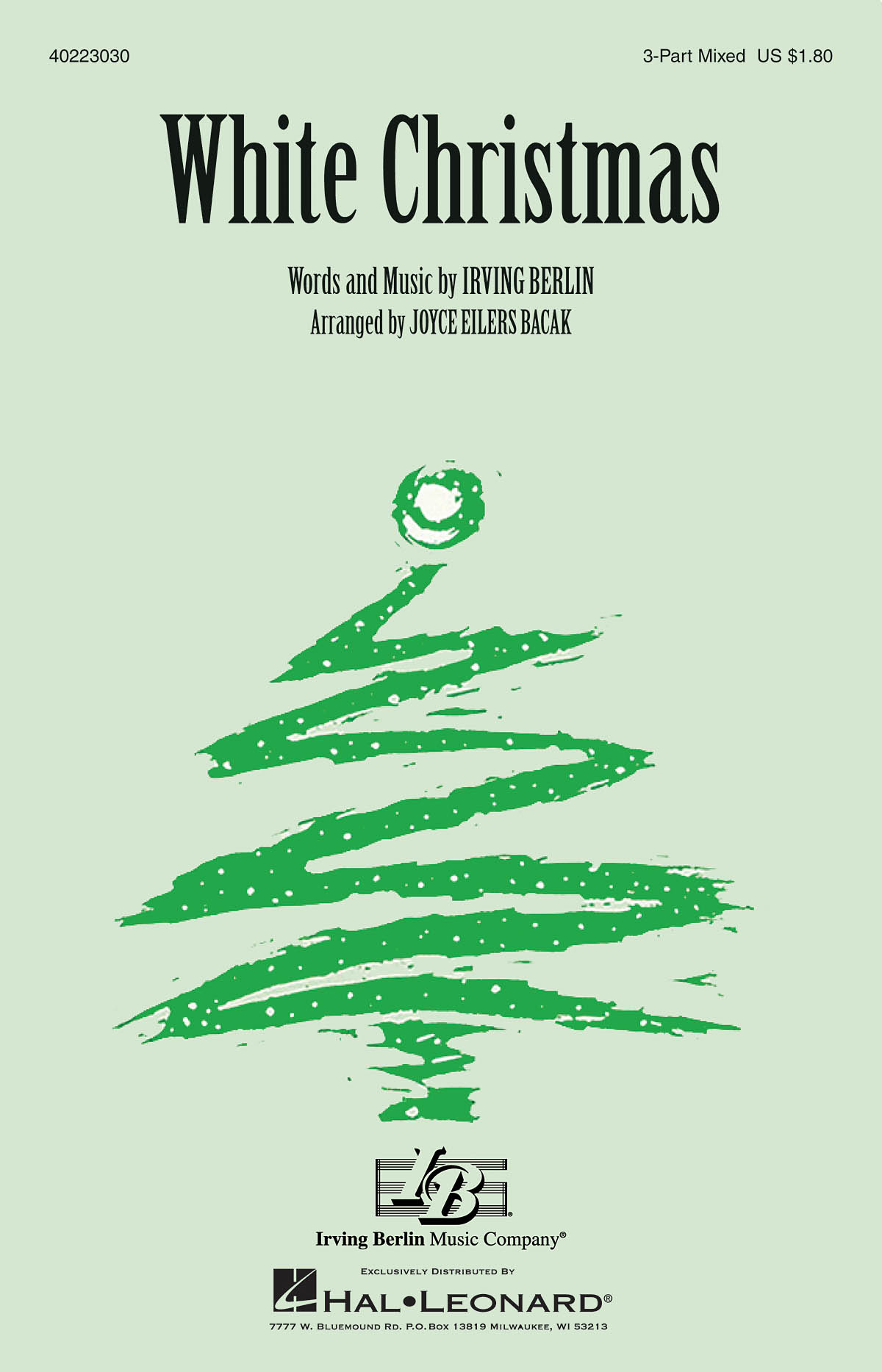 Irving Berlin: White Christmas: 3-Part Choir: Vocal Score