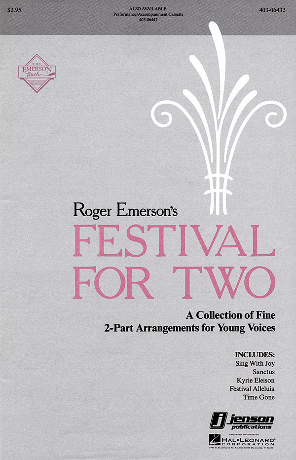 Roger Emerson: Festival for Two Collection: 2-Part Choir: Vocal Score
