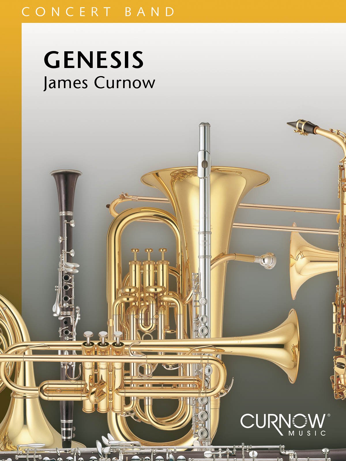 James Curnow: Genesis: Concert Band: Score & Parts