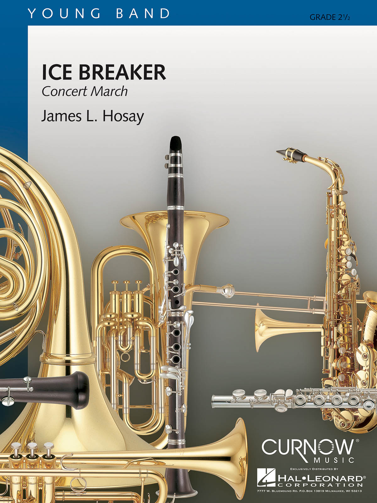 James L. Hosay: Ice Breaker: Concert Band: Score & Parts