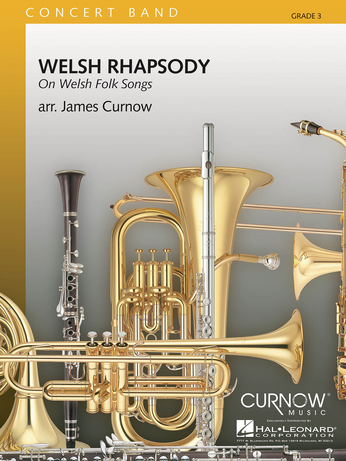 Welsh Rhapsody: Concert Band: Score & Parts