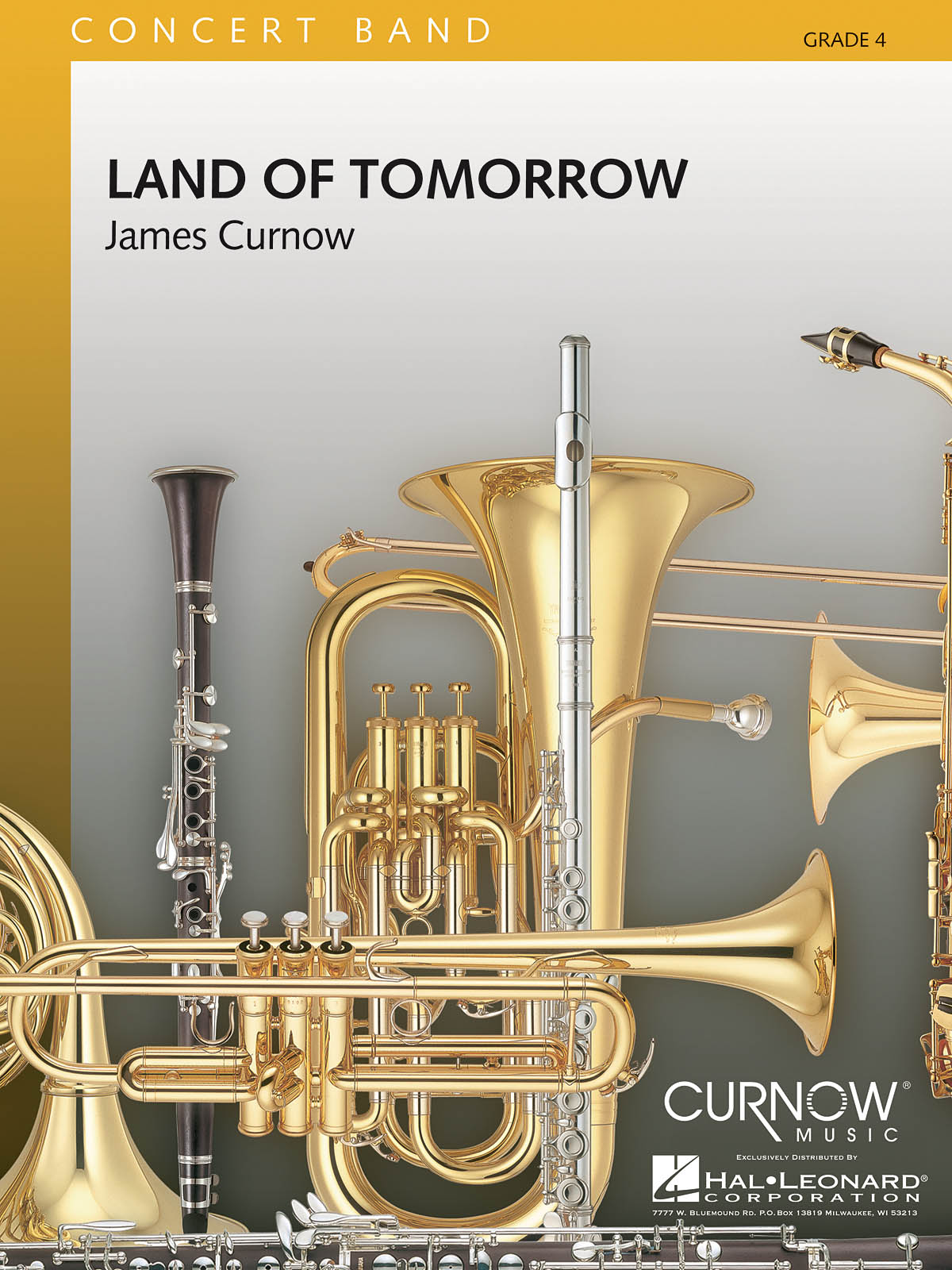 James Curnow: Land of Tomorrow: Concert Band: Score & Parts