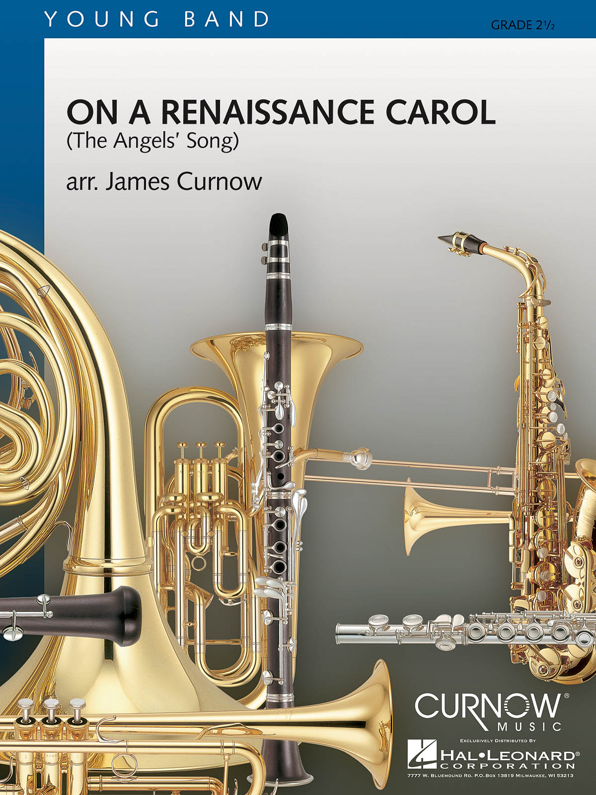 James Curnow: On a Renaissance Carol: Concert Band: Score & Parts