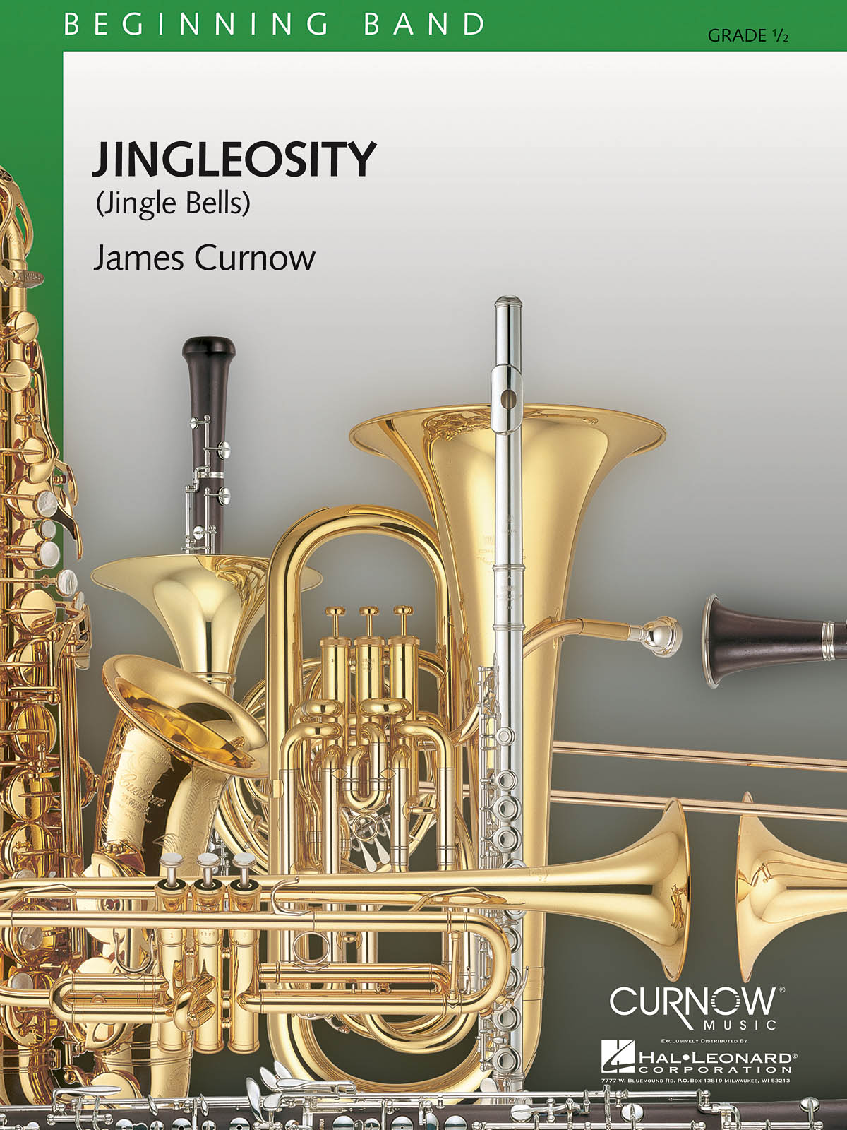 James Curnow: Jingleosity: Concert Band: Score & Parts